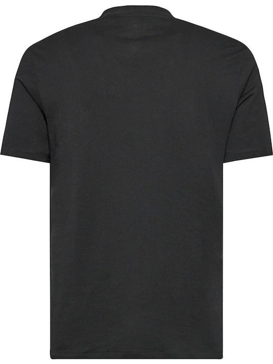 Men's Undershirts Short-sleeved in Black Color 3Pack