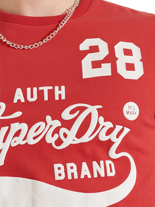 Collegiate Graphic Standard Weight T-Shirt Rot
