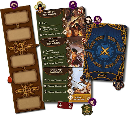 Board Game The Adventures of Conan for 1-4 Players 14+ Years Old Gale Force Nine