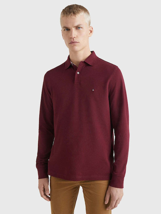 1985 Polo T-shirt Μπορντό