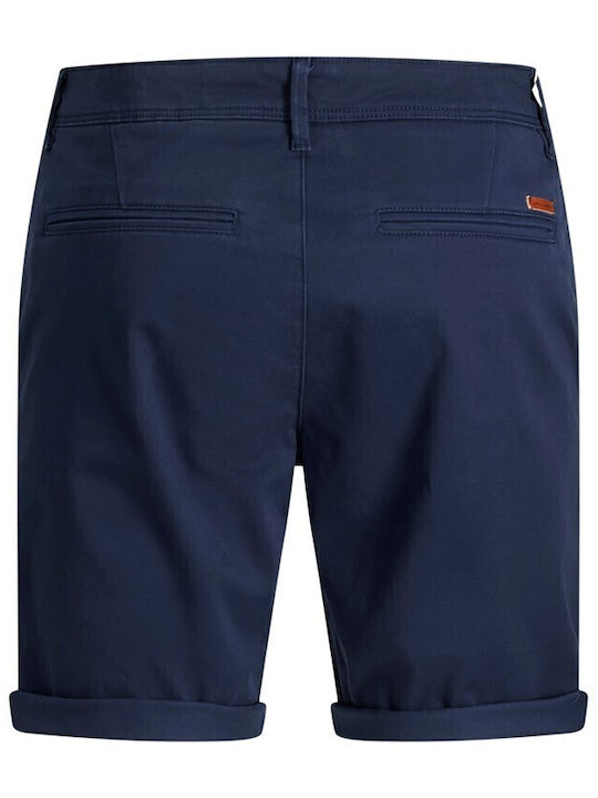 Herren Shorts Chino Blau