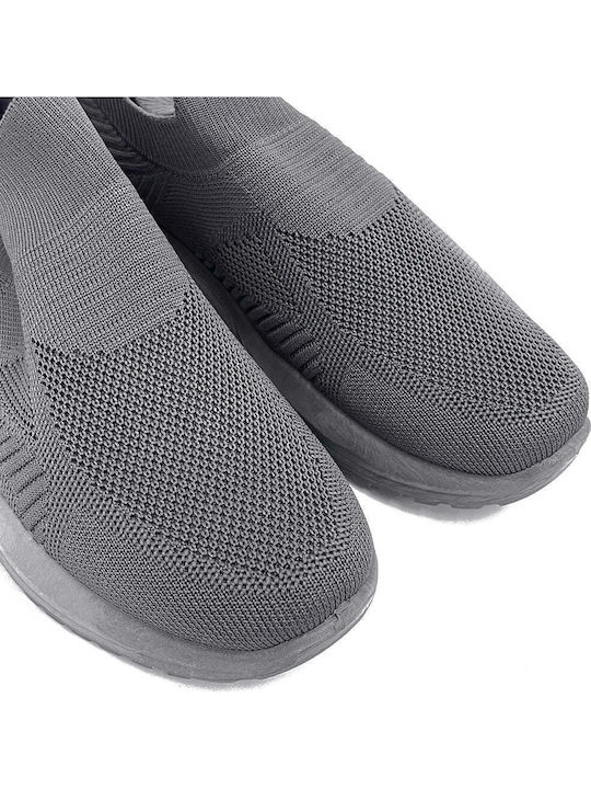 Men's Canvas Slip-Ons Gray