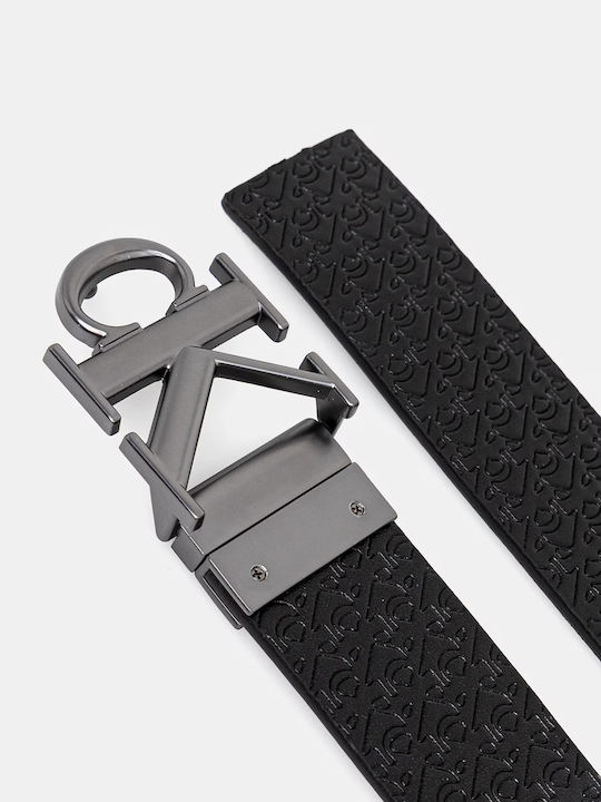 Herren Gürtel Leder Schwarz