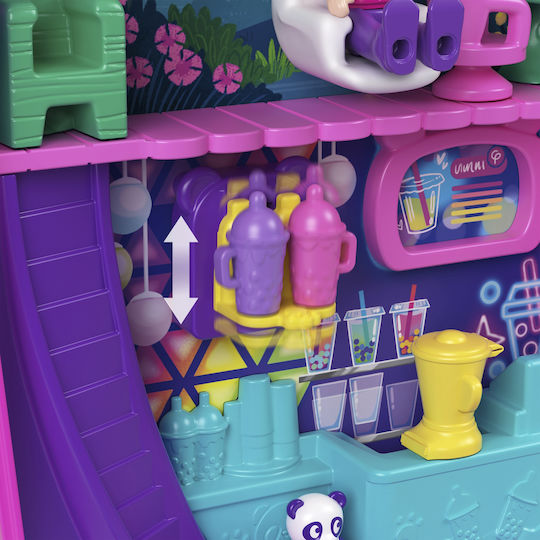 Mattel Sparkle Cove Adventure Unicorn Floatie Compact Polly Pocket For 4+ Age