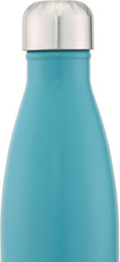 Panda Μπουκάλι Θερμός Ανοξείδωτο 500ml Τιρκουάζ