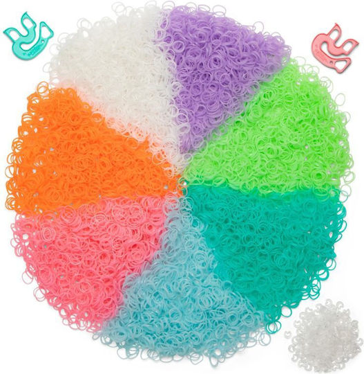 Rainbow Loom Hair ties Glow for Children 7+ years Years