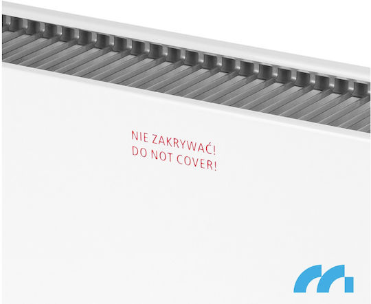 MalTec Convectoare pardoseală 2000W cu Termostat Electronic Alb