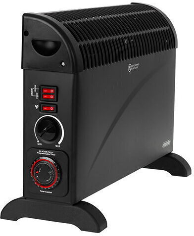 Mesko Floor Convector Heater 2000W 53.5x38.5cm Black