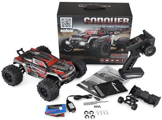 Amewi Conquer Truggy Remote Controlled Car Buggy 4WD Red