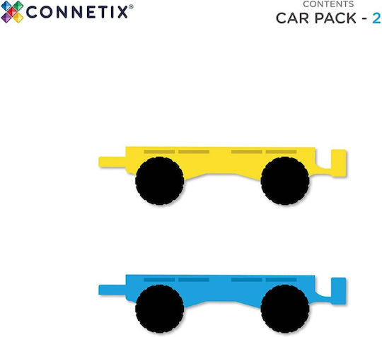 Connetix Magnetisches Bau- und Konstruktionsspielzeug Rainbow