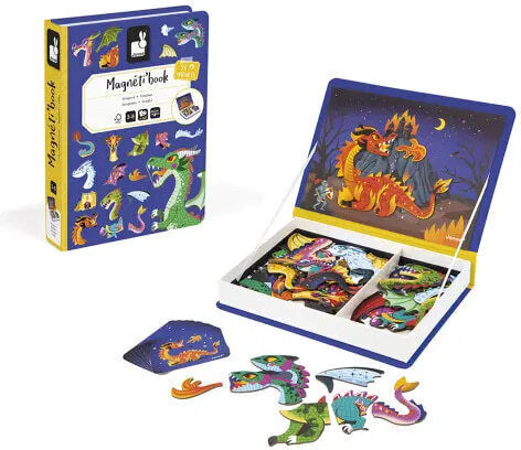 Janod Magnetic Construction Toy for Children Aged 3+