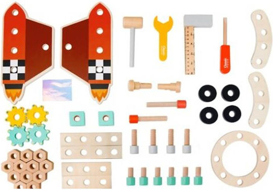 Classic World Wooden Construction Toy for Children 3+ years+ Years