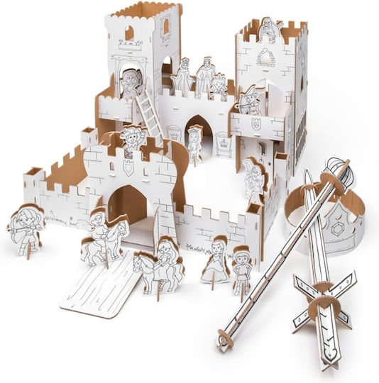 Uni Pap Paper Construction Toy My Fab Castle for Children 5+ years+ Years