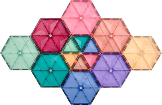 Connetix Μαγνητικό Παιχνίδι Κατασκευών Pastel Geometry