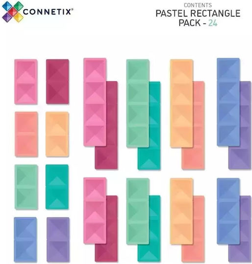 Connetix Jucărie Magnetică De Construcție Pastel