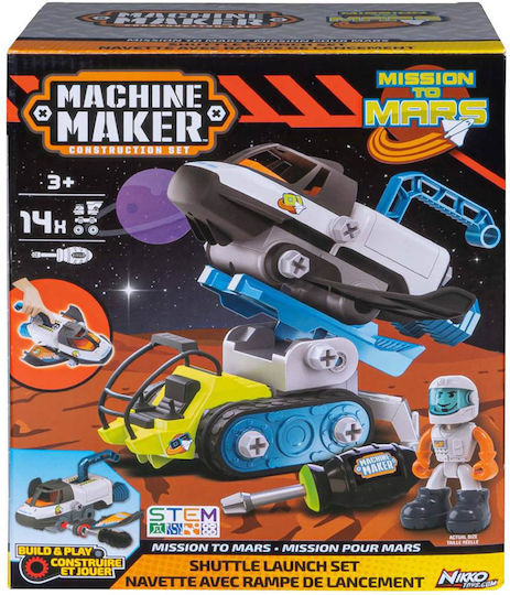 Nikko Παιχνίδι Κατασκευών Πλαστικό Mission to Mars για Παιδιά 3+ Ετών