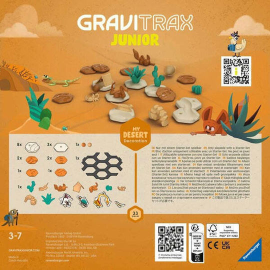 Ravensburger Desert Educational Game Engineering Gravitrax for 3-7 Years Old