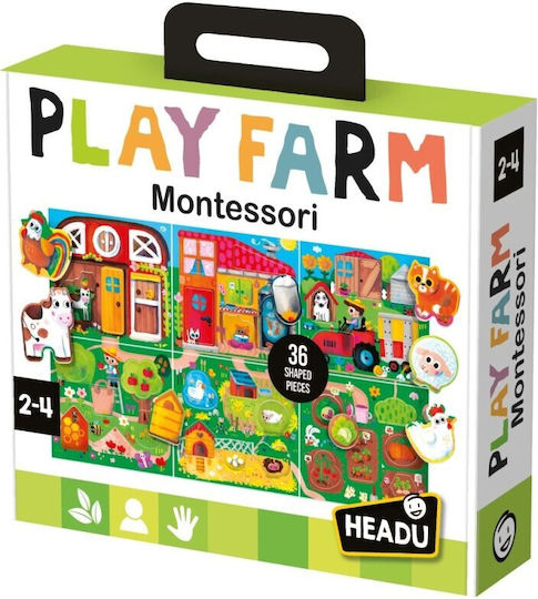 Headu Joc Montessori Joacă Ferma Montessori
