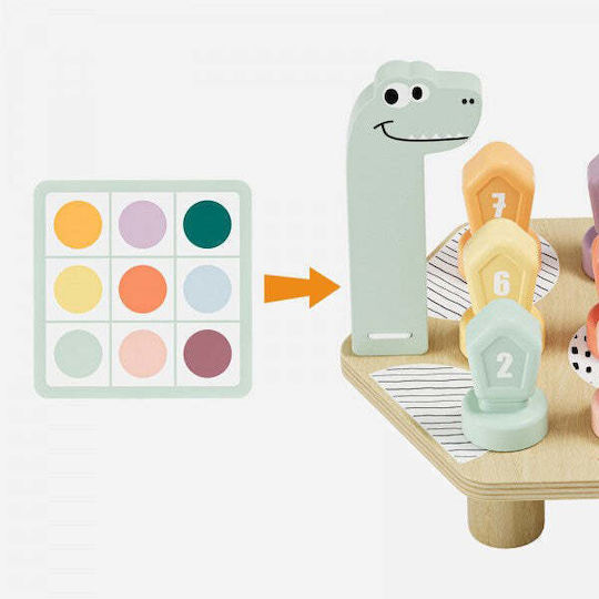 Topbright Montessori Εκπαιδευτικό Παιχνίδι Γράμματα & Αριθμοί από Ξύλο