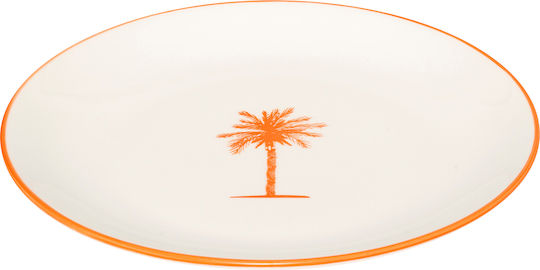 Atmosphera Plate Desert Orange with Diameter 19cm