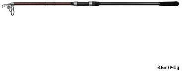 Delphin Thunder Generationx Teleskopische Karpfenrute 3,9 M A 140 G 6 Abschnitte