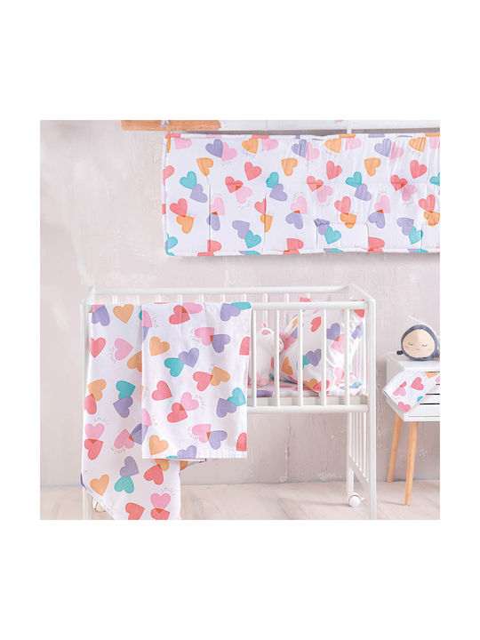 Rythmos Zoey Baby Sheet Cradle Cotton 80x110cm
