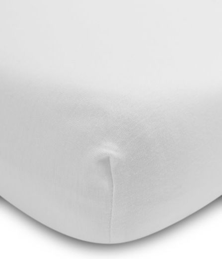 Sensillo Baby Bettlaken Für Krippe Flanell Weiß 80x80cm