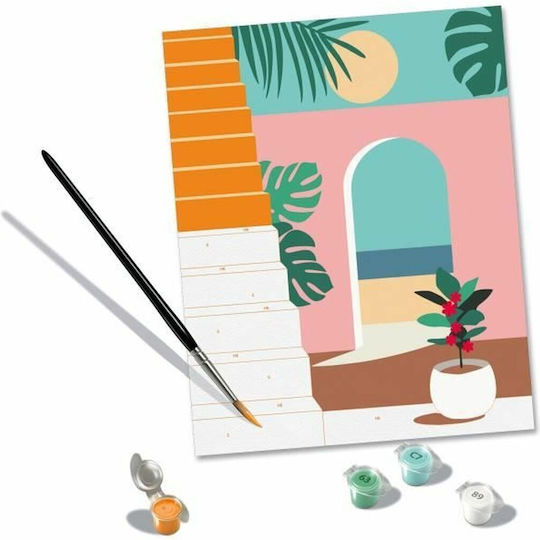 Ravensburger Creart Pictează după Numere Adulți Atmosferă de Vacanță