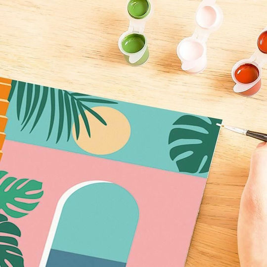Ravensburger Creart Pictează după Numere Adulți Atmosferă de Vacanță