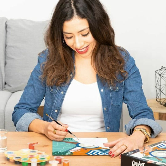 Ravensburger Creart Рисуване по номера за възрастни Релаксиращи моменти край басейна