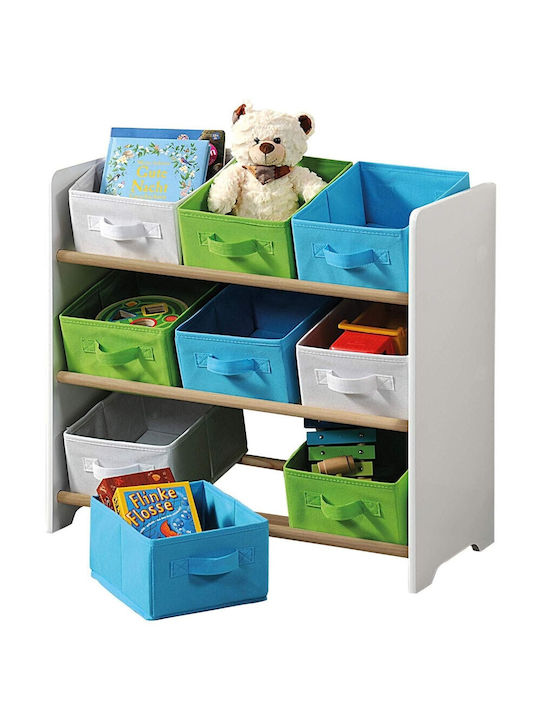 Kesper Sistem de Depozitare Jucării din Lemn 60x35x60cm Kesper Sistem de Depozitare Jucării din Lemn 60x35x60cm