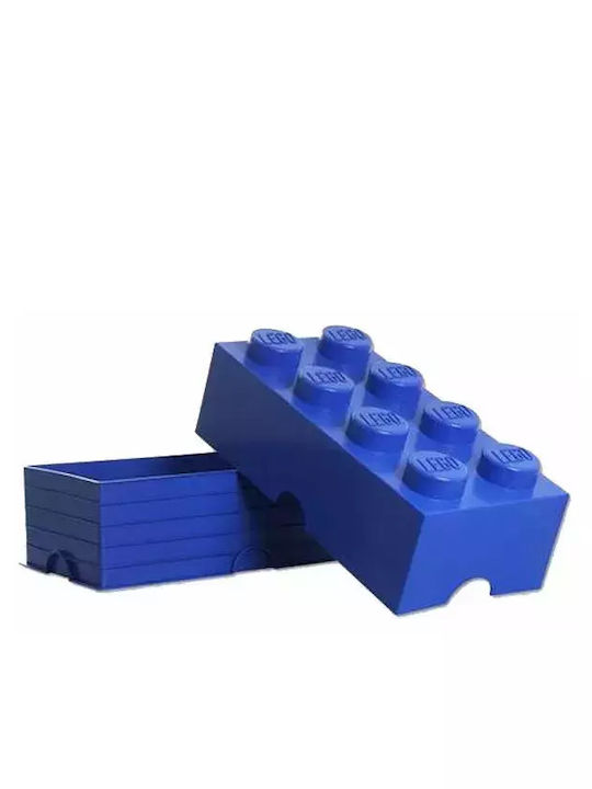 LEGO Children's Storage Box made of Plastic 8-Stud Blue 50x25x17cm 1pcs