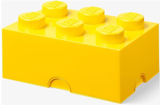 LEGO din Plastic Galben 37.5x25x18cm 1buc