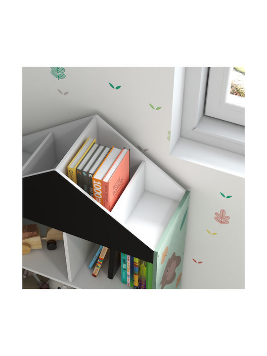 Zonekiz Children's Storage Box made of Wood Green 1pcs