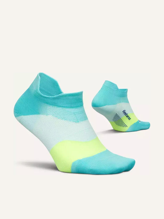 Feetures Elite Ultra Light Running Socks Blue