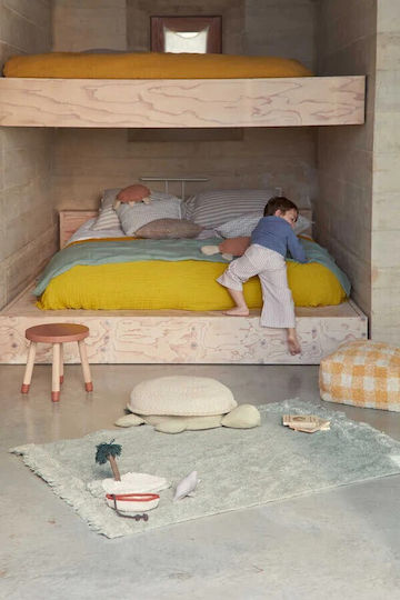 Lorena Canals Kinder Aufbewahrungskorb Beige 70x45x18cm 1Stück
