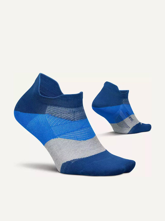 Feetures Elite Ultra Light Running Socks Blue