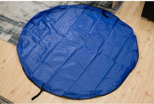 Fio Kinder Spielmatte aus Stoff Blau 150cm 1Stück