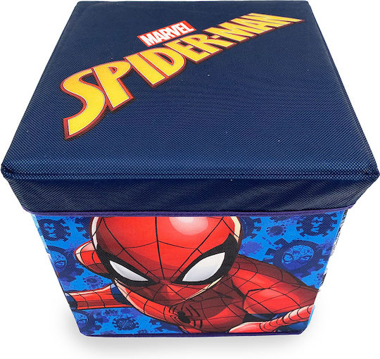 Dimcol Children's Storage Box made of Fabric Blue 30x30x30cm 1pcs