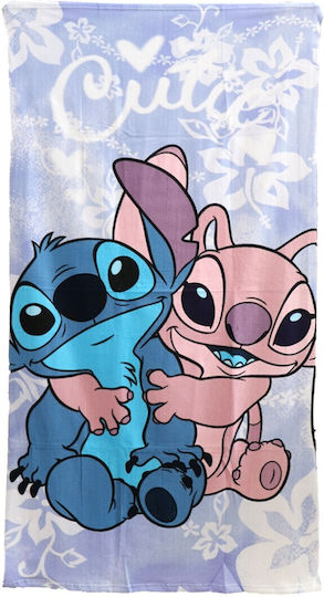 Aymax Bettwäsche Stitch & Angel für Kinder, Baumwoll-Mix, Bettbezug 140 x 200 cm Kissenbezug 65 x 65 cm