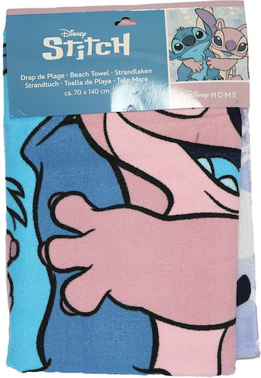 Disney Stitch & Angel Cutie Kids' Beach Towel 70x140cm