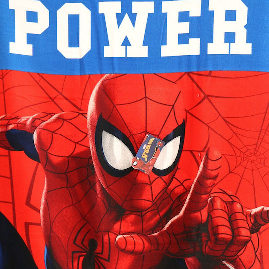 Πετσέτα Παραλίας Αγόρι Spiderman-ye18130-red