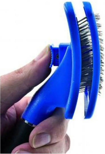 Wahl Professional Brush XLarge for Misc Hair Lengths for Coat Grooming Blue