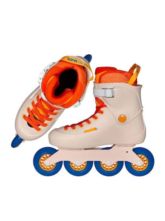Powerslide Zoom Inline Rollers Beige Adults