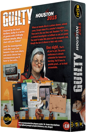 Настолна игра Guilty: Houston 2015 за 1+ играчи 15+ години Iello