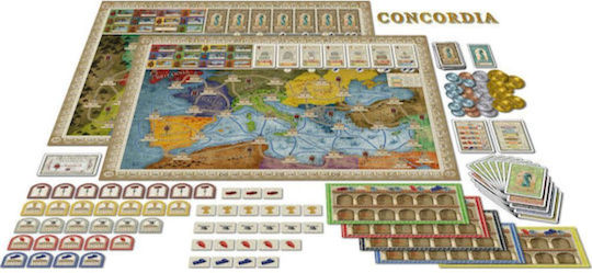 Brettspiel Concordia für 2-5 Spieler 13+ Jahre (EN) Pd Verlag
