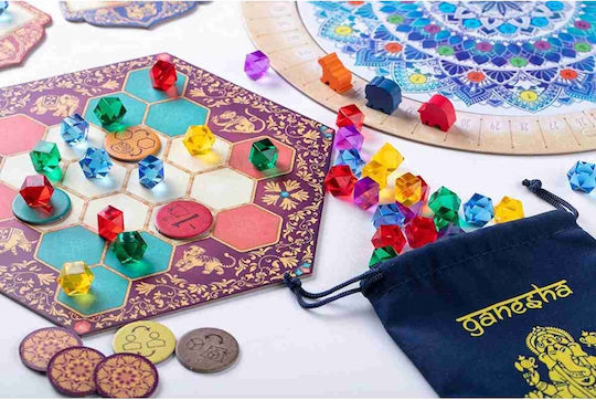 Brettspiel Ganesha für 2-4 Spieler 8+ Jahre (EN) CrowD Games