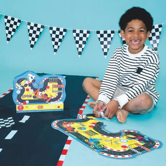 Παιδικό Puzzle Πίστα Αυτοκινήτων για 5+ Ετών 80pcs Floss & Rock