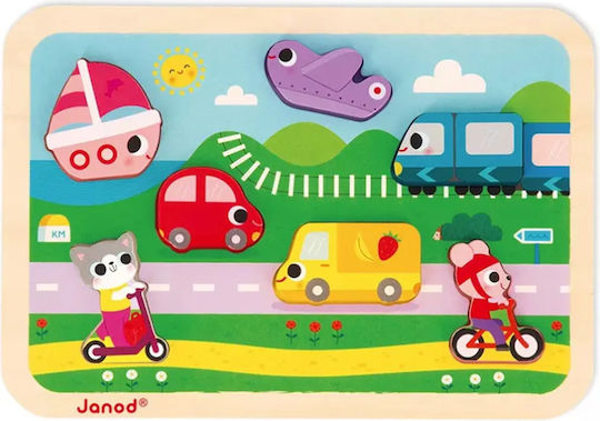Janod puzzle-uri janod vehicule cu pene janod Pentru 2+