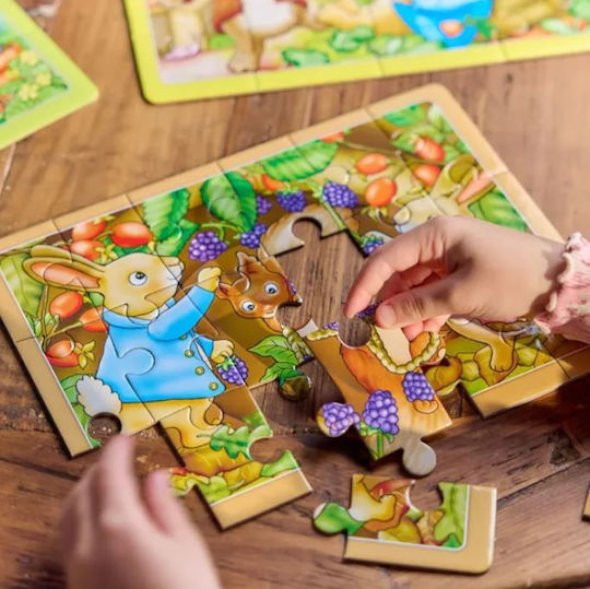 Orchard Toys Peter Rabbit 4-in-a-box Puzzles 4 Εποχές 4 Παζλ Κουτί Ηλικίες 3+ Ετών